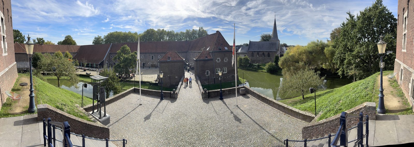Panorama van het landgoed