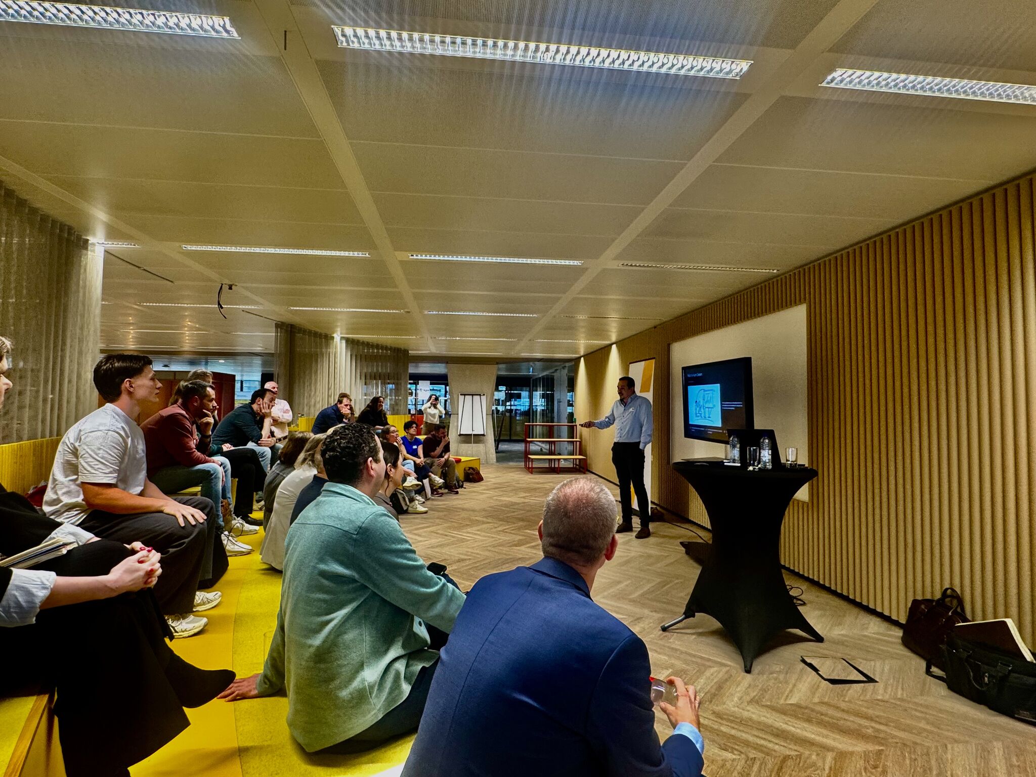 Presentatie tijdens de eerste LAI-meeting